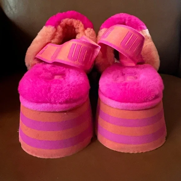 UGG Platform Fluff Sandal Slides - Picture 5 of 10